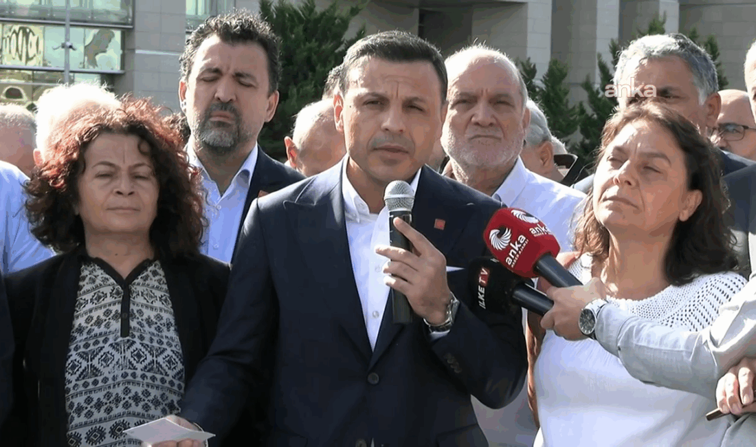 CHP İstanbul İl Başkanı Özgür Çelik ve DEM Parti Eş