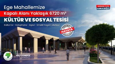 Mamak Belediyesi, ilçenin sosyal ve kültürel hayatına değer katacak yeni