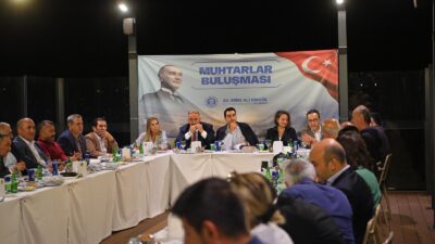 Tuzla Belediye Başkanı Av. Eren Ali Bingöl, mahalle muhtarlarıyla aylık