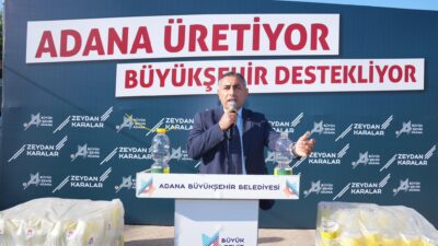 Yumurtalıklı üreticilere çifte destek Yumurtalık Belediye Başkanı Erdinç Altıok, Adana Büyükşehir Belediyesi ile birlikte