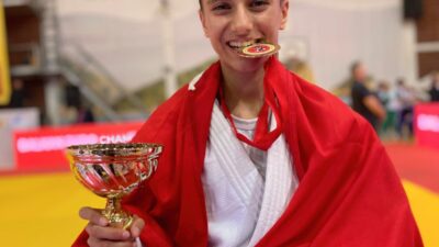Milli Judocu Rabia Tekin Balkan Şampiyonu Oldu Yunusemre Belediyespor’un milli