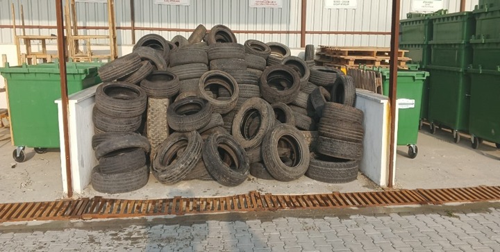Yunusemre’de 86,5 Ton Lastik Geri Dönüşüme Kazandırıldı Yunusemre Belediyesi, çevre