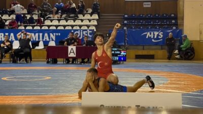 Yunusemreli Güreşçi Kadir Kadiroğlu Balkan Üçüncüsü Oldu Yunusemre Belediyespor’un 17