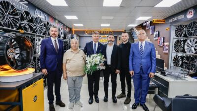 Cemil Tugay 6. Sanayi Sitesi Esnafıyla Buluştu: “Misafir Gibi Gelip