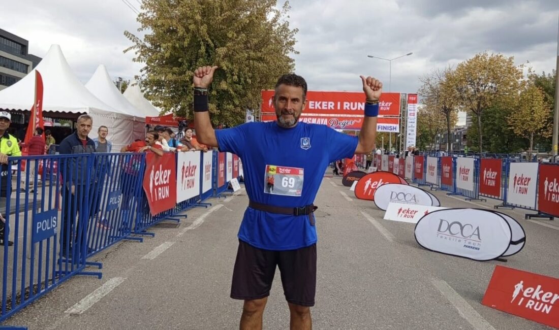 Yunusemre Belediyespor'un maratoncusu Kerem Karay, 12.Eker-Run Uludağ Maratonu'nda 42 kilometrelik