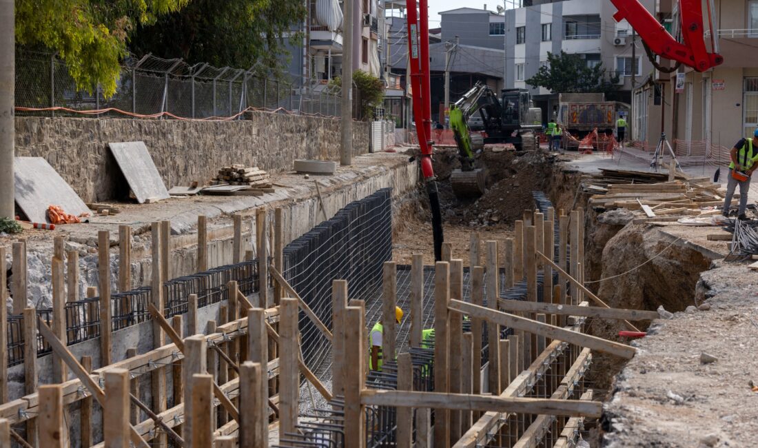 Kozağaç Deresi’nde Taşkın Kabusu Tarihe Karışıyor İzmir Büyükşehir Belediyesi İZSU