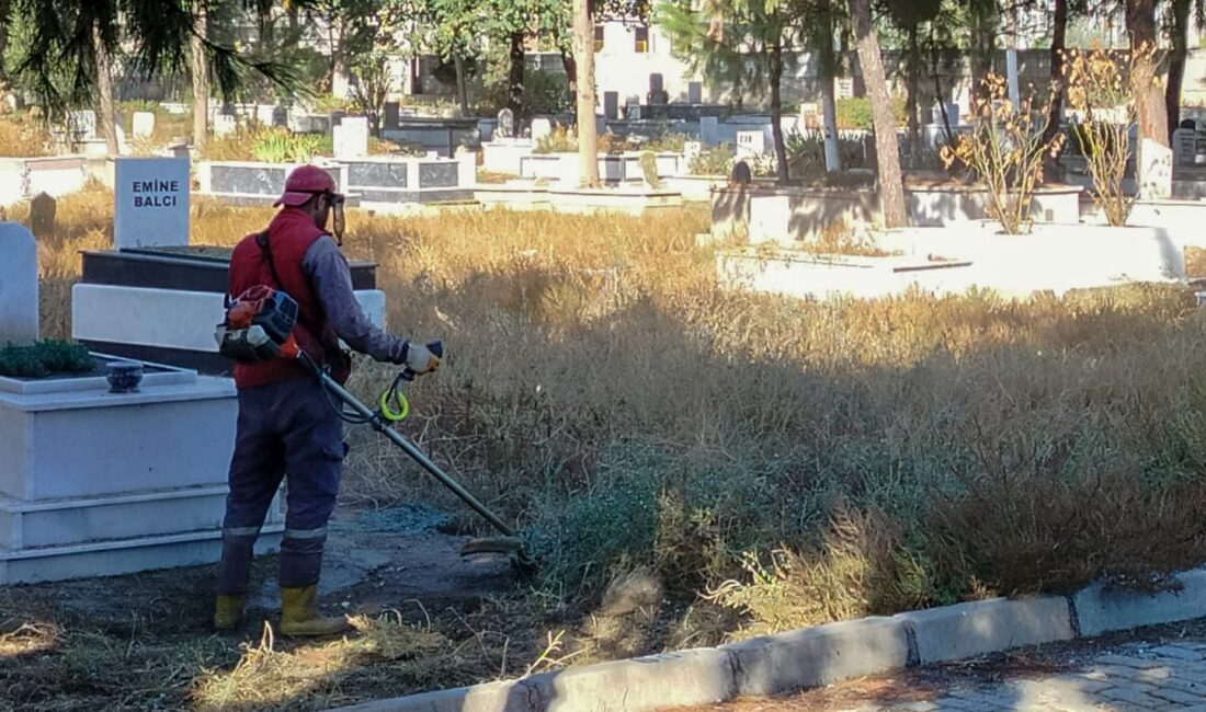 Efeler Belediyesi Mezarlıklarda Bakım Çalışmalarını Sürdürüyor Efeler Belediyesi, vatandaşların kaybettikleri