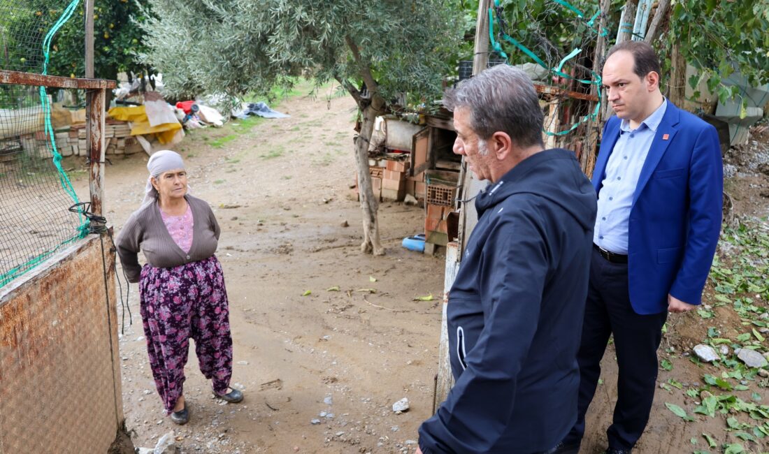 Anıl Yetişkin Felaket Bölgesinde İncelemelerde Bulundu Anıl Yetişkin Felaket Bölgesinde İncelemelerde Bulundu Efeler Belediye Başkanı Anıl