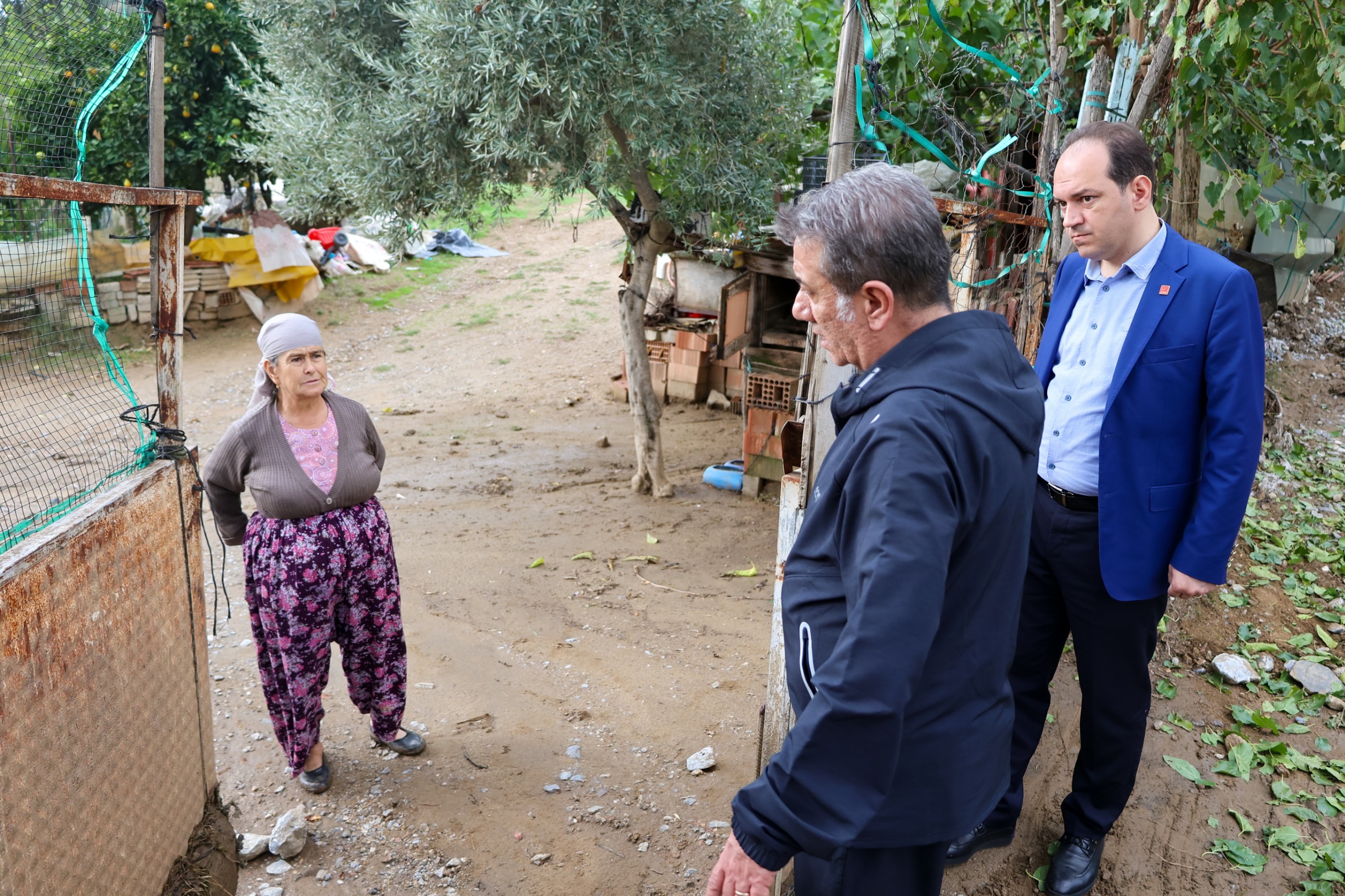 Anıl Yetişkin Felaket Bölgesinde İncelemelerde Bulundu Efeler Belediye Başkanı Anıl