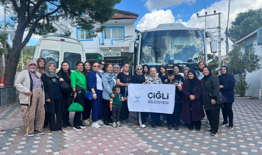 Çiğli Belediyesi’nden Kadınlara Kültürel Gezi: Nazarköy’ün Büyülü Atmosferine Yolculuk Çiğli