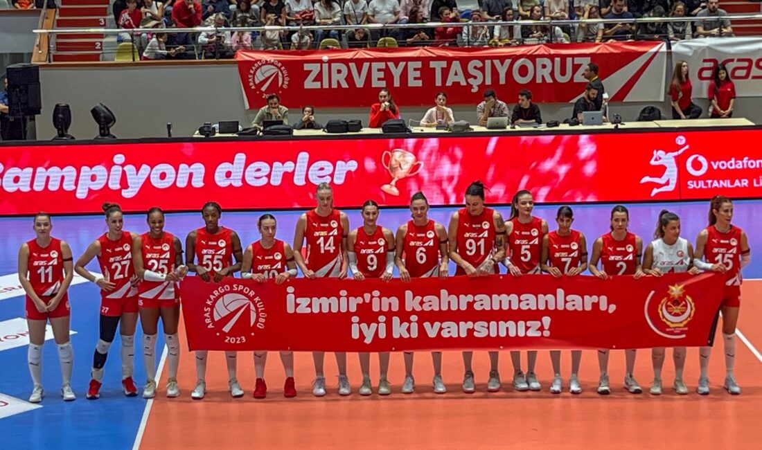 Vodafone Sultanlar Ligi'nin ilk haftasında Fenerbahçe Medicana ile karşılaşan Aras