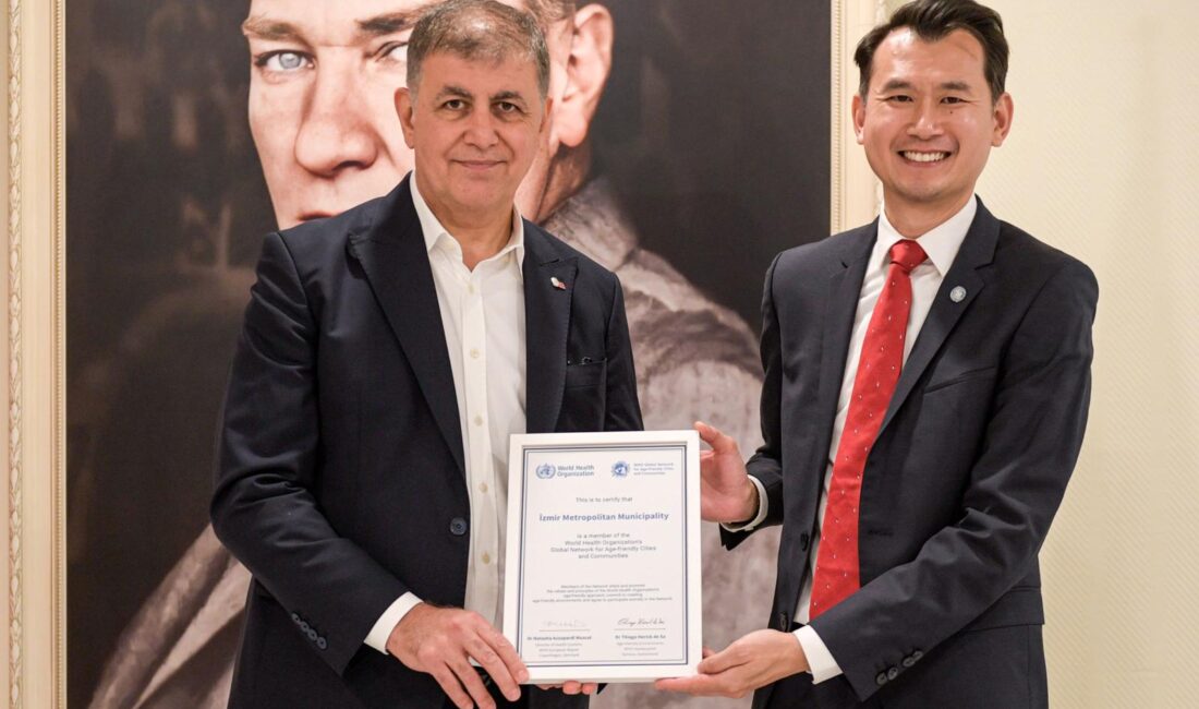 İzmir’in Yaşlı Dostu Şehir Unvanı Tescillendi İzmir Büyükşehir Belediye Başkanı
