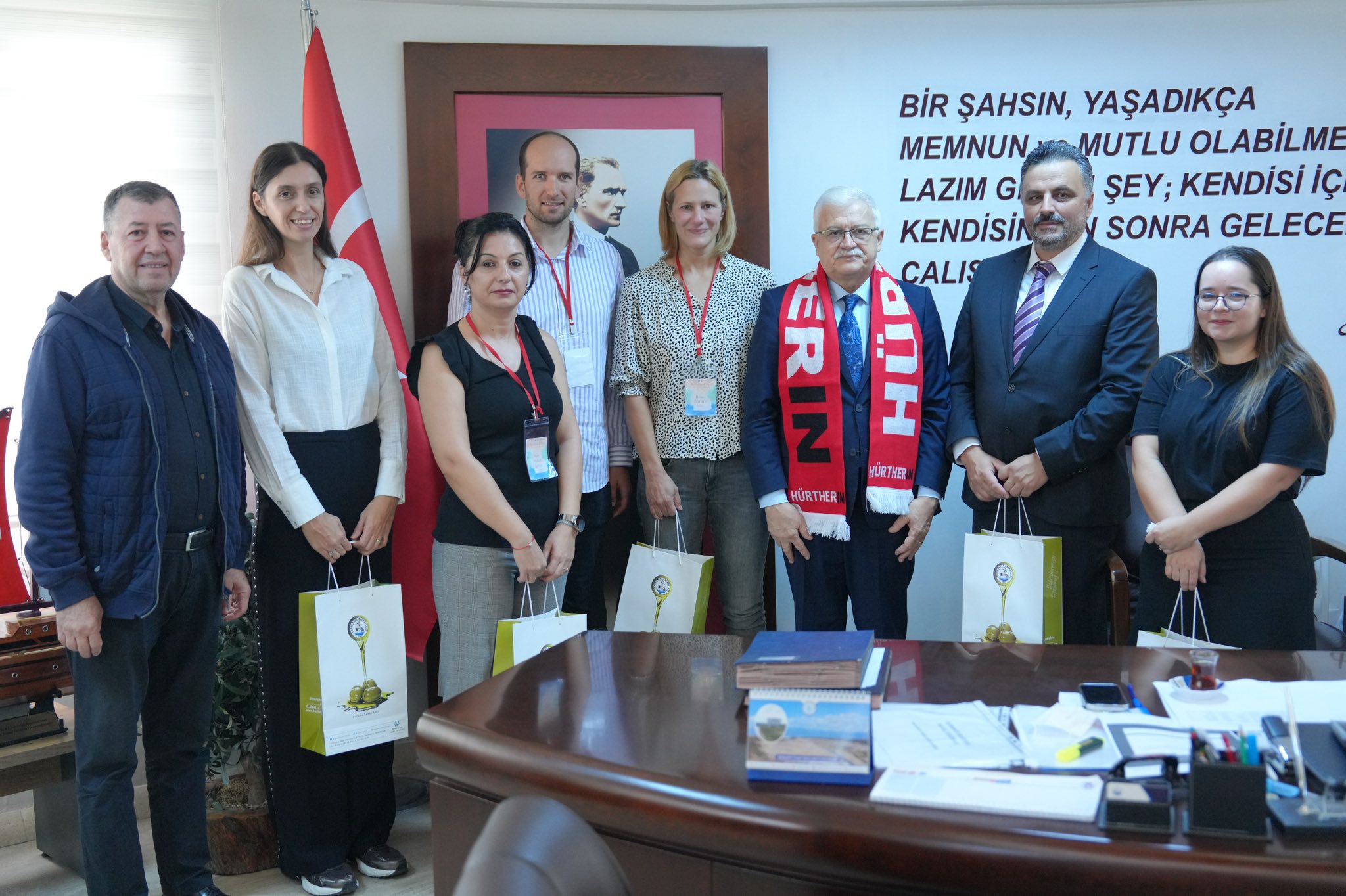 Burhaniye, Kardeş Şehir Hürth’ten Gelen Misafirlerini Ağırladı 2011 yılından beri
