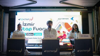 İZKİTAP – 6. İzmir Kitap Fuarı kapsamında düzenlenen Fikir Söyleşileri'nde, 