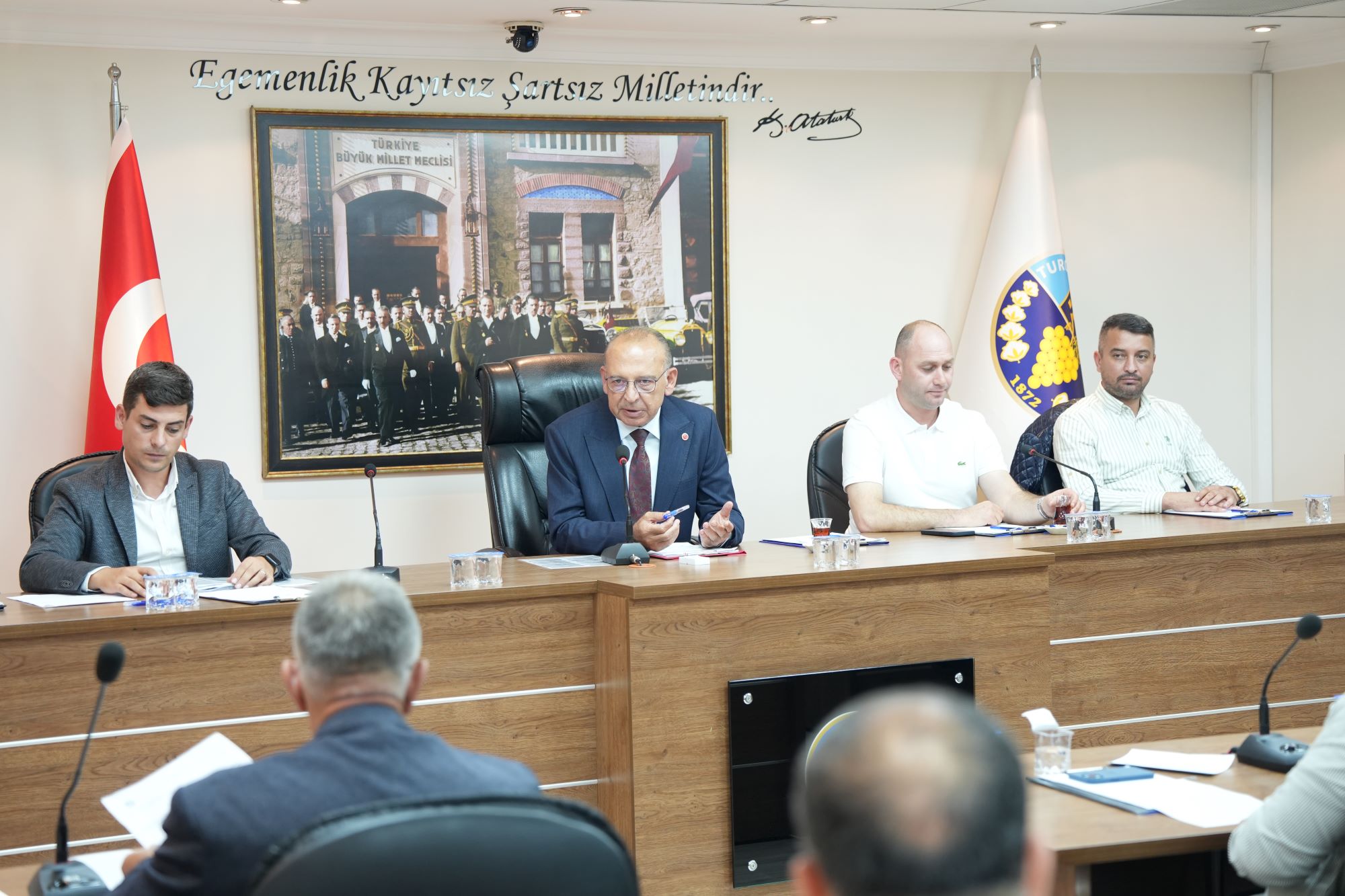 Turgutlu Belediye Başkanı Çetin Akın, Ekim Ayı Meclis Toplantısında açıklamalarda
