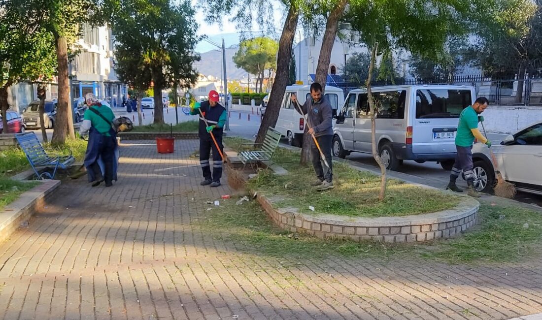 Efeler’in Ekiplerinden Ortak Temizlik Çalışması Efeler Belediyesi, kent estetiği ve