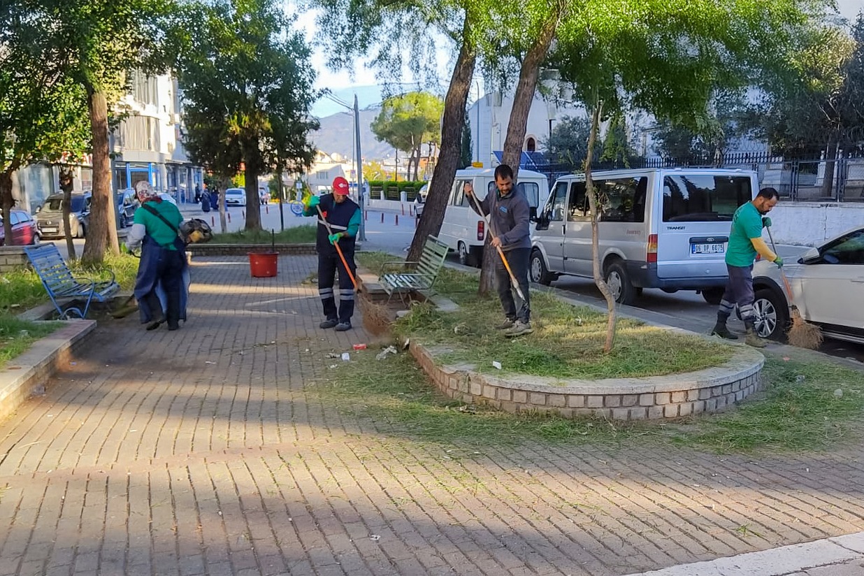 Efeler’in Ekiplerinden Ortak Temizlik Çalışması Efeler Belediyesi, kent estetiği ve