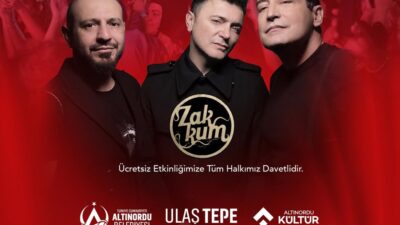 Altınordu’da Cumhuriyet Coşkusu Zakkum Konseriyle Zirve Yapacak Cumhuriyetin 102’nci yıl