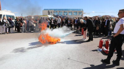 Keçiören Belediyesi’nden Afet ve Yangın Eğitimi Olası afetlere karşı hazırlıklı