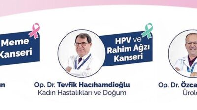 Gazipaşa Belediyesi’nden Kanserde Erken Tanı Konferansı Gazipaşa Belediyesi, Anatolia Hospital