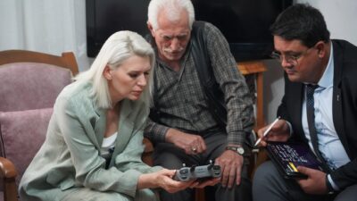 Melek Mızrak Subaşı, Kayıboyu Mahallesi Sakinlerini Evlerinde Ziyaret Etti Bilecik