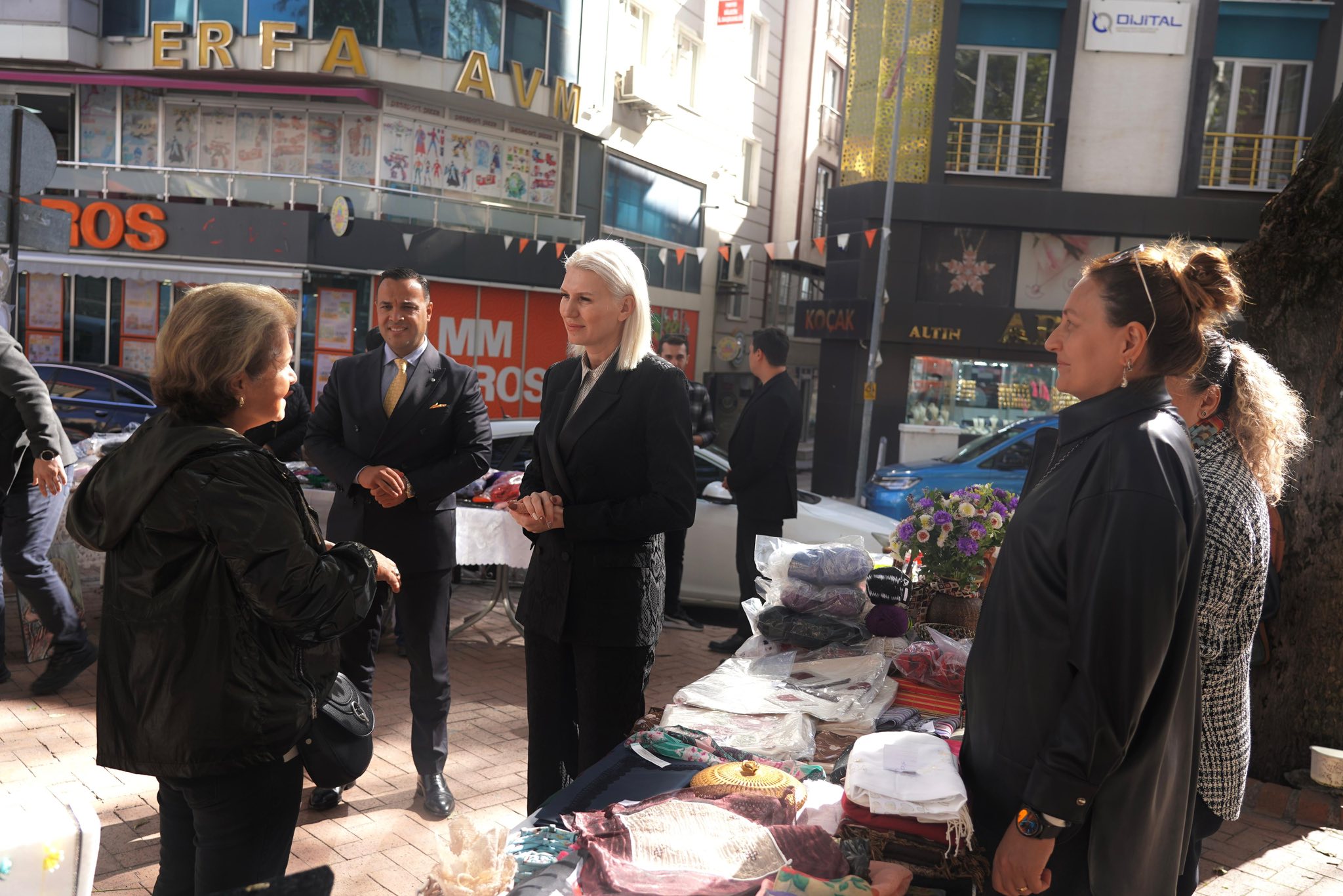 Melek Mızrak Subaşı, Üreten Kadınların Hazırladığı Kermese Katıldı Bilecik Belediye