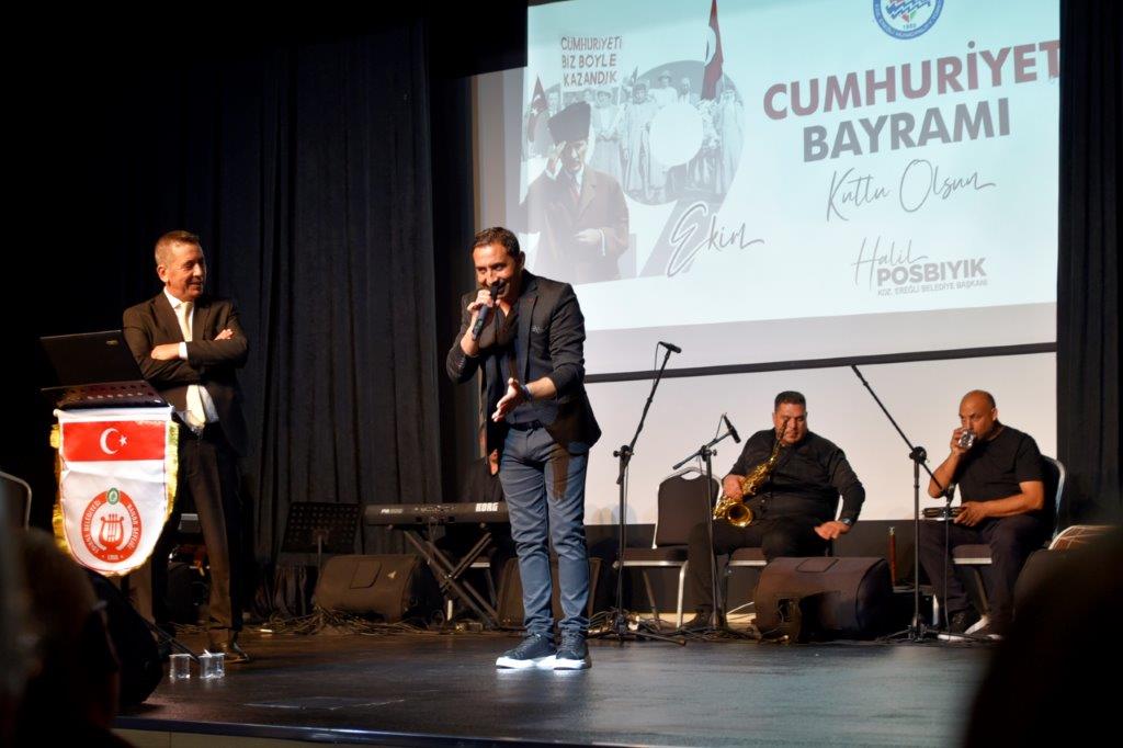 Kdz. Ereğli Belediyesi Cumhuriyetin 102. yıl dönümü kutlamalarına Edirne
Bandosu konseriyle