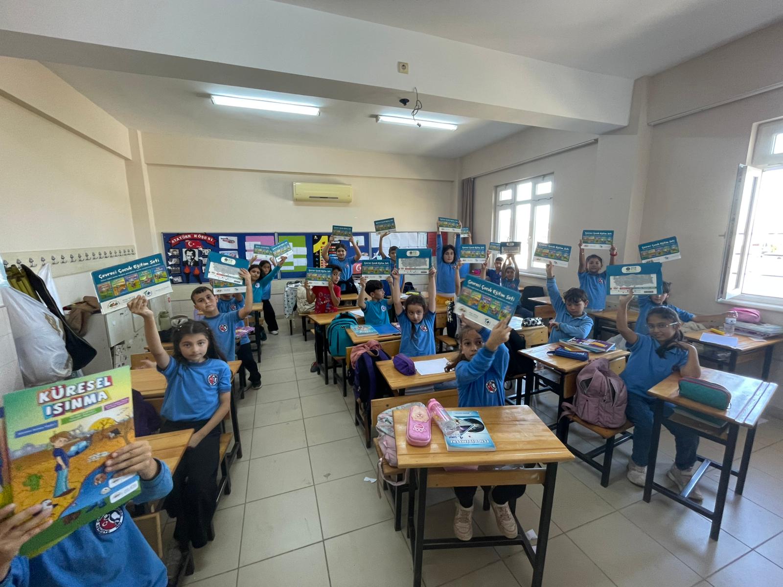 Gazipaşa Belediyesi, okullarda çevre bilinci ve hayvan davranışları konulu anlamlı