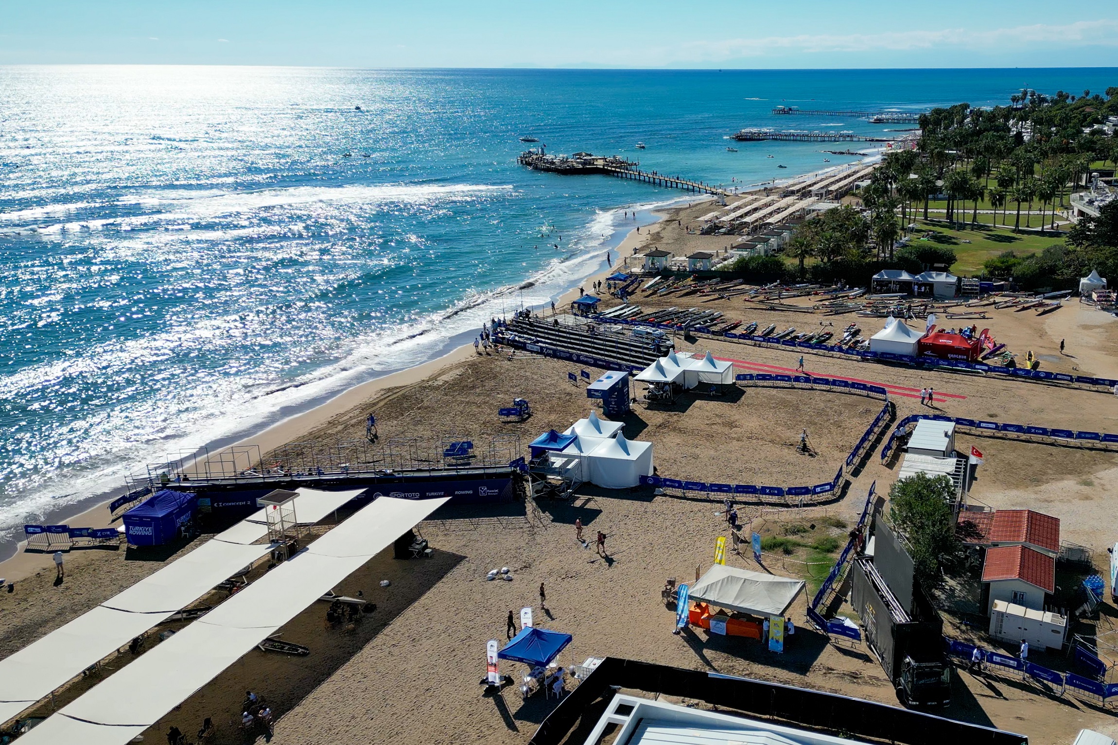 Avrupa Deniz Küreği ve Beach Sprint Şampiyonası Manavgat’ta Başladı Avrupa
