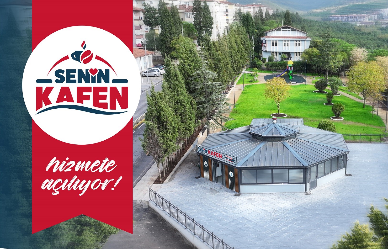 Derince’ye Yeni Bir Yaşam Alanı: Senin Kafen Açılıyor Derince Belediye