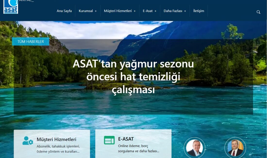 ASAT İşlemleri Dijital Ortamda ASAT İşlemleri Dijital Ortamda Antalya Büyükşehir Belediyesi Antalya Su ve