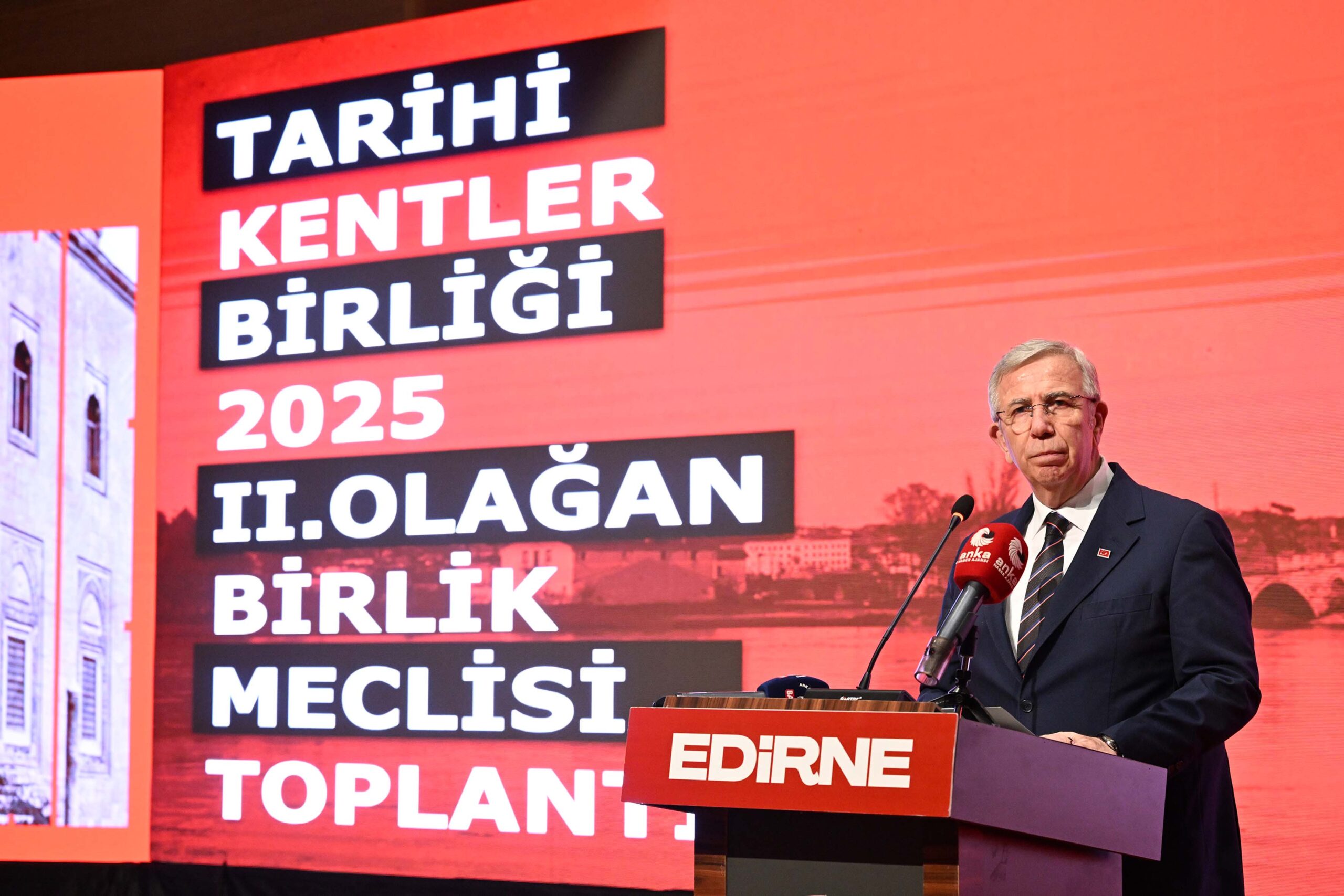 Tarihi Kentler Birliği’nin II. Olağan Meclisi Edirne’de Gerçekleşti Ankara Büyükşehir