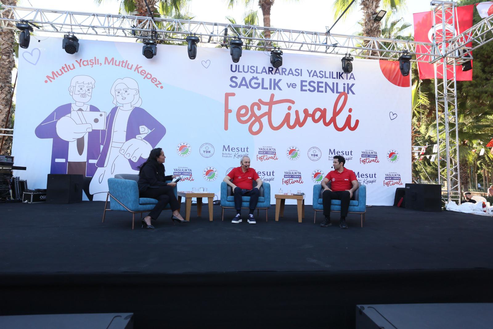 Mesut Kocagöz ve Sanatçı Mert Fırat “Sanatın Yaşlılıkta İyileştirici Gücü”nü