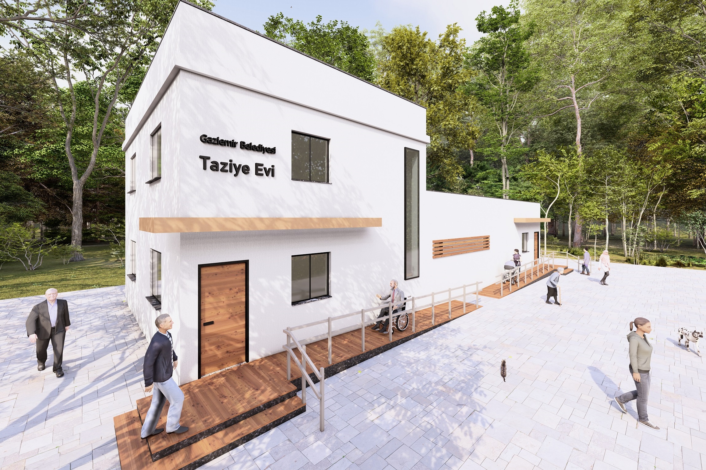 Gaziemir Belediyesi, Beyazevler, Binbaşı Reşat Bey ve Dokuz Eylül mahallelerinde yaşayan