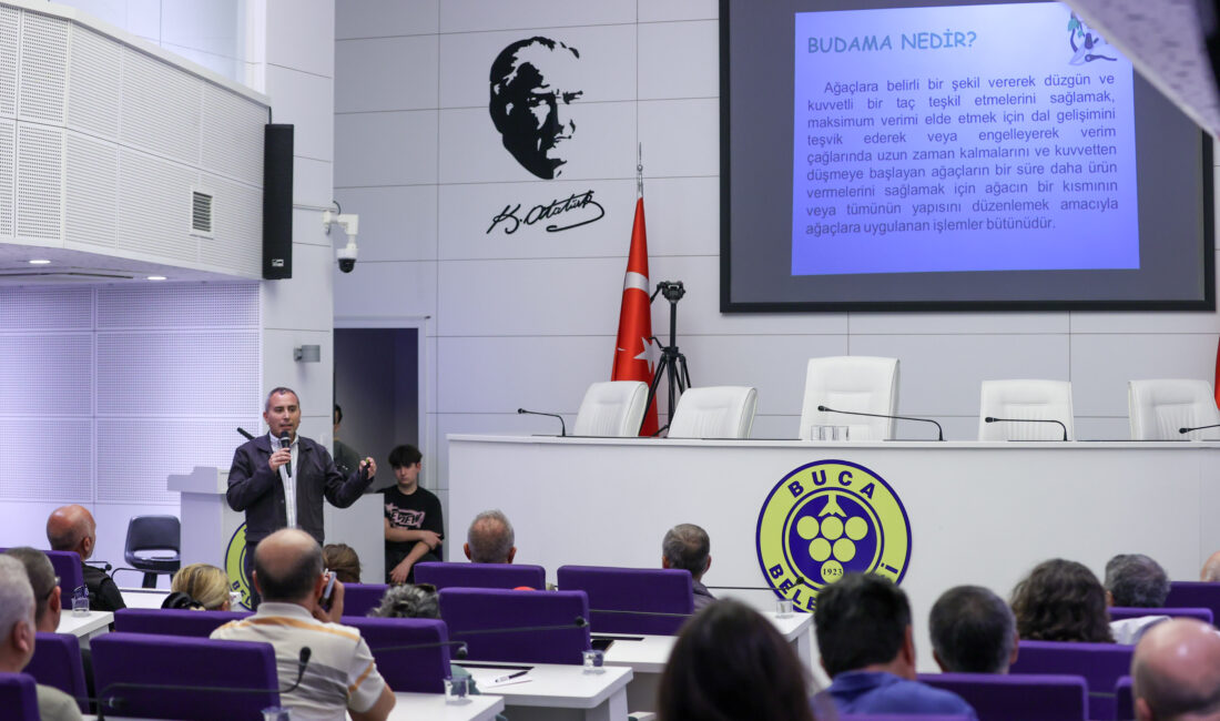 Buca Belediyesi’nden Zeytin Budama Eğitimi Tarımda Buca Modeli ile Türkiye’ye