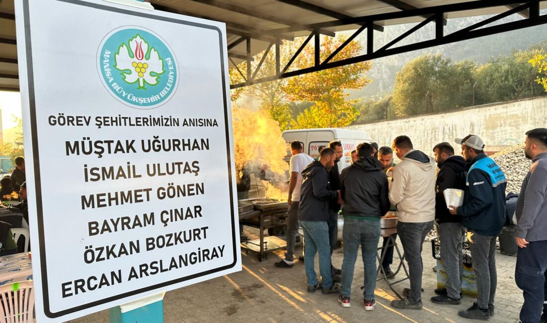 Manisa Büyükşehir, Vefat Eden Çalışanlarını Andı Manisa Büyükşehir Belediyesi Kent Estetiği Dairesi Başkanlığı tarafından, merhum Başkan