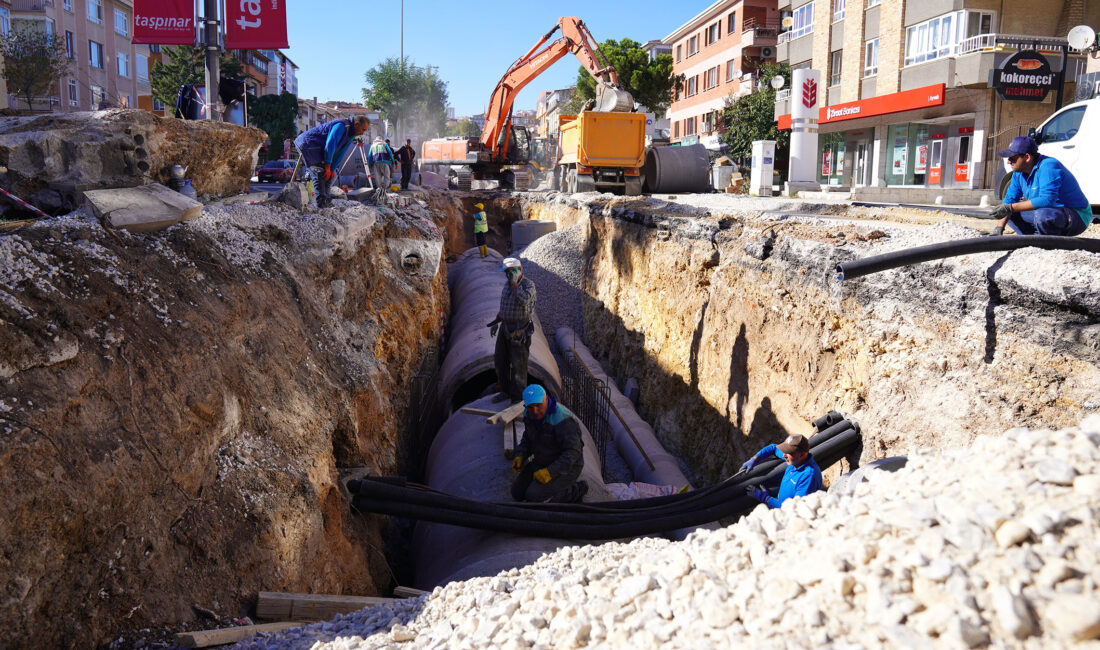 Keçiören’in 40 Yıllık Altyapı Sorunu Tarihe Karışıyor Keçiören’in yıllardır ihmal
