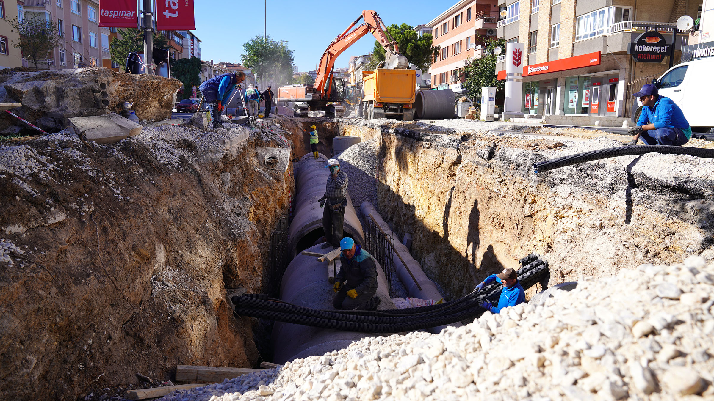 Keçiören’in 40 Yıllık Altyapı Sorunu Tarihe Karışıyor Keçiören’in yıllardır ihmal
