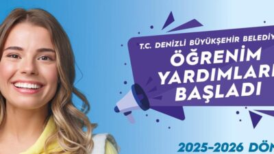 Denizli Büyükşehir’den Üniversite Öğrencilerine Öğrenim Desteği Denizli Büyükşehir Belediyesi, il