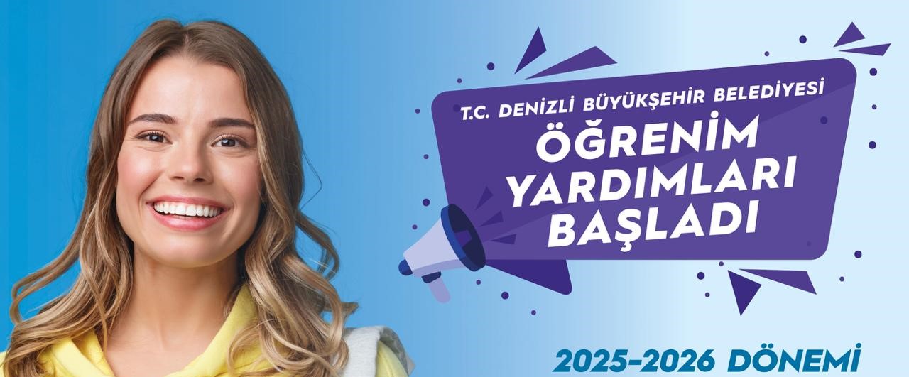 Denizli Büyükşehir’den Üniversite Öğrencilerine Öğrenim Desteği Denizli Büyükşehir Belediyesi, il