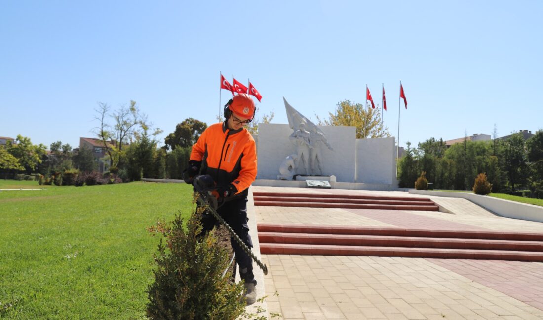 Eskişehir’de Parklar Güzelleşiyor: Budama Çalışmaları Hız Kesmeden Sürüyor Eskişehir Büyükşehir