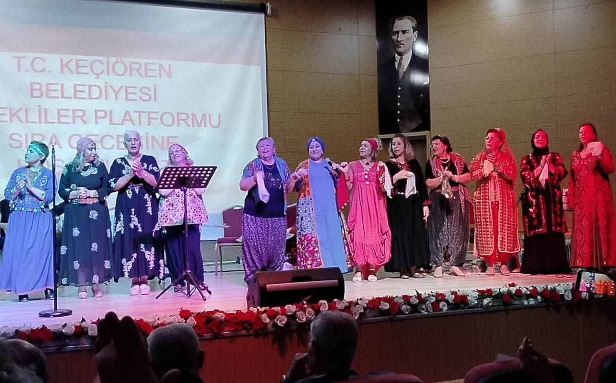 Keçiören’de Emekliler Platformu’ndan Sıra Gecesi Coşkusu Keçiören Belediyesi Emekliler Platformu,