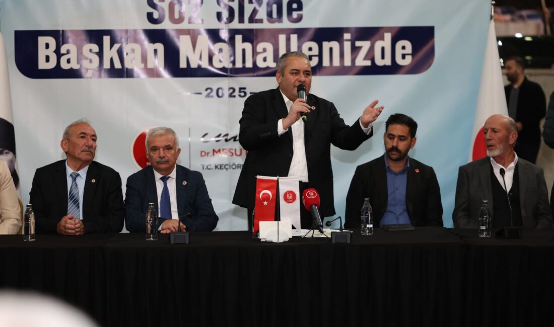 Mesut Özarslan, Aktepe’de Kentsel Dönüşüm Müjdesi Verdi Keçiören Belediyesi’nin “Söz