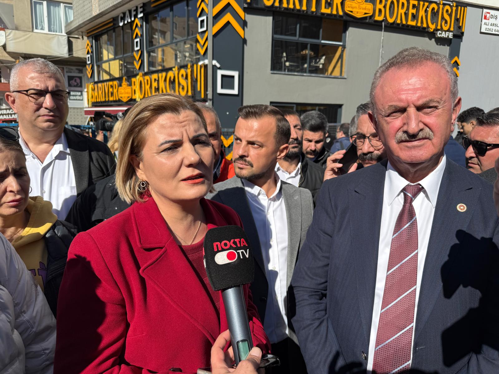 Gebze’de metro inşaatı nedeniyle çöktüğü iddia edilen 7 katlı binanın