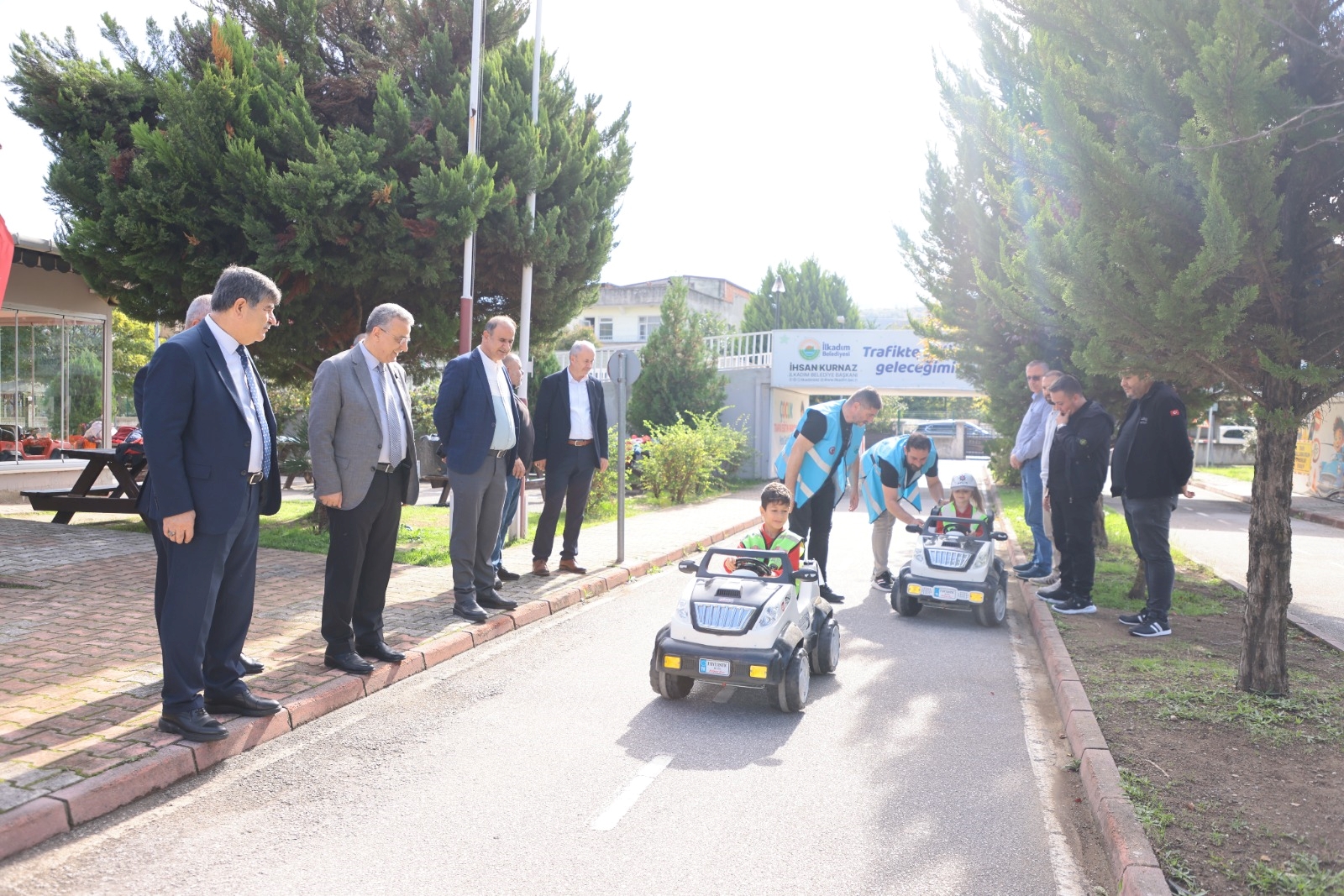 İlkadım’da Trafik Bilinci Aşılanıyor İlkadım Çocuk Trafik Eğitim Parkı’nda trafik