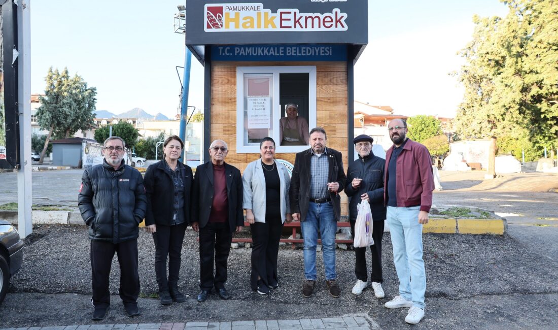 T.C. Pamukkale Belediyesi, vatandaşların zor ekonomik şartlarda uygun fiyatlı ekmeğe