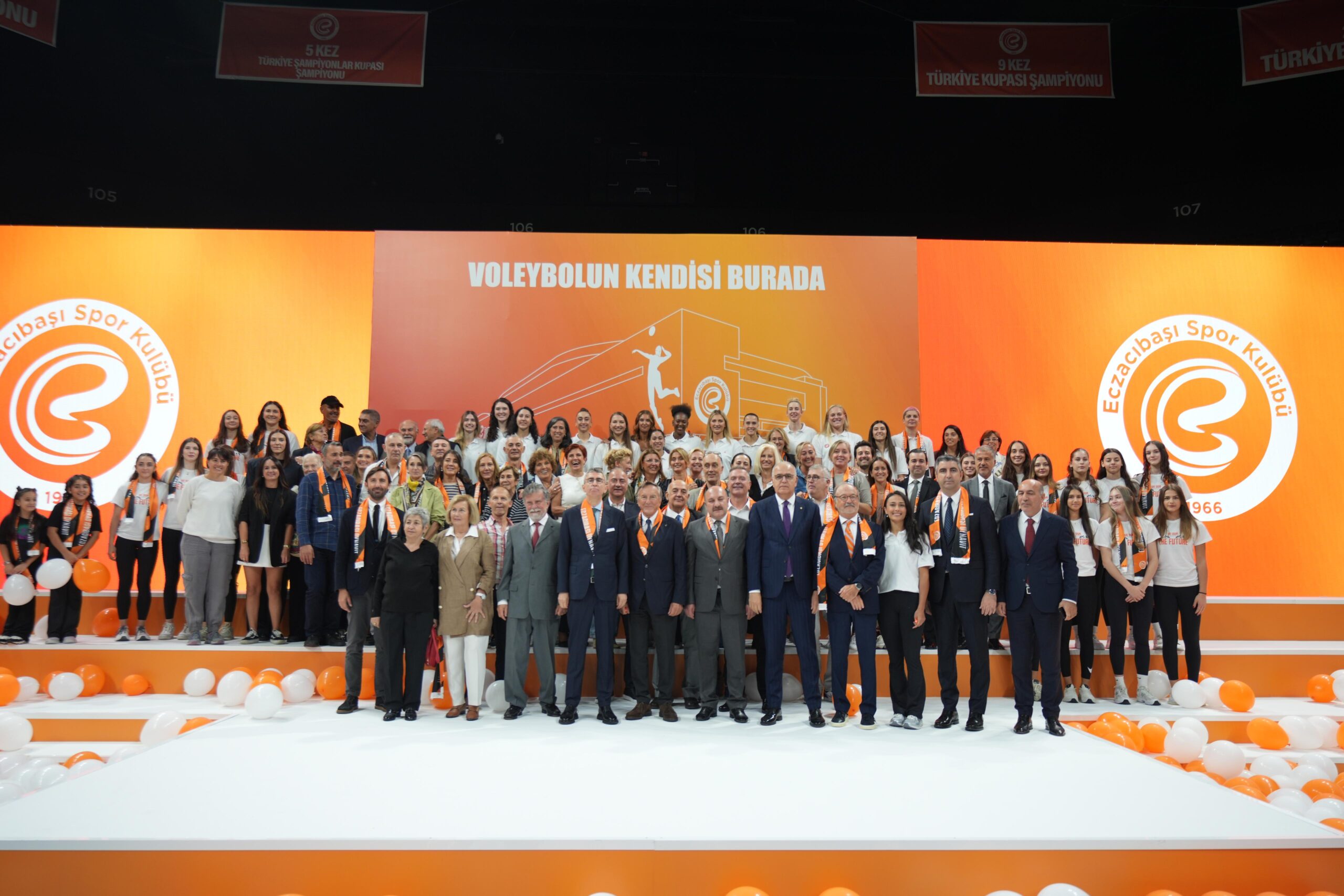 Eczacıbaşı Spor Kulübü’nün Yeni Spor Salonu Kartal’da Açıldı Türkiye’de voleybolun