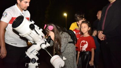 Kepez’de Cumhuriyet ve Bilimle Gece Gözlemi Kepez Belediyesi, 29 Ekim