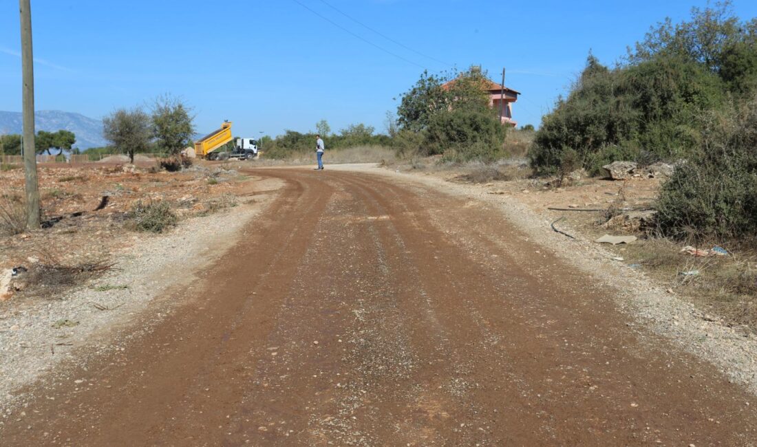 Kepez’den Edip Akbayram Gençlik Parkı’na Ulaşımı Kolaylaştıracak Yeni Yol Atağı