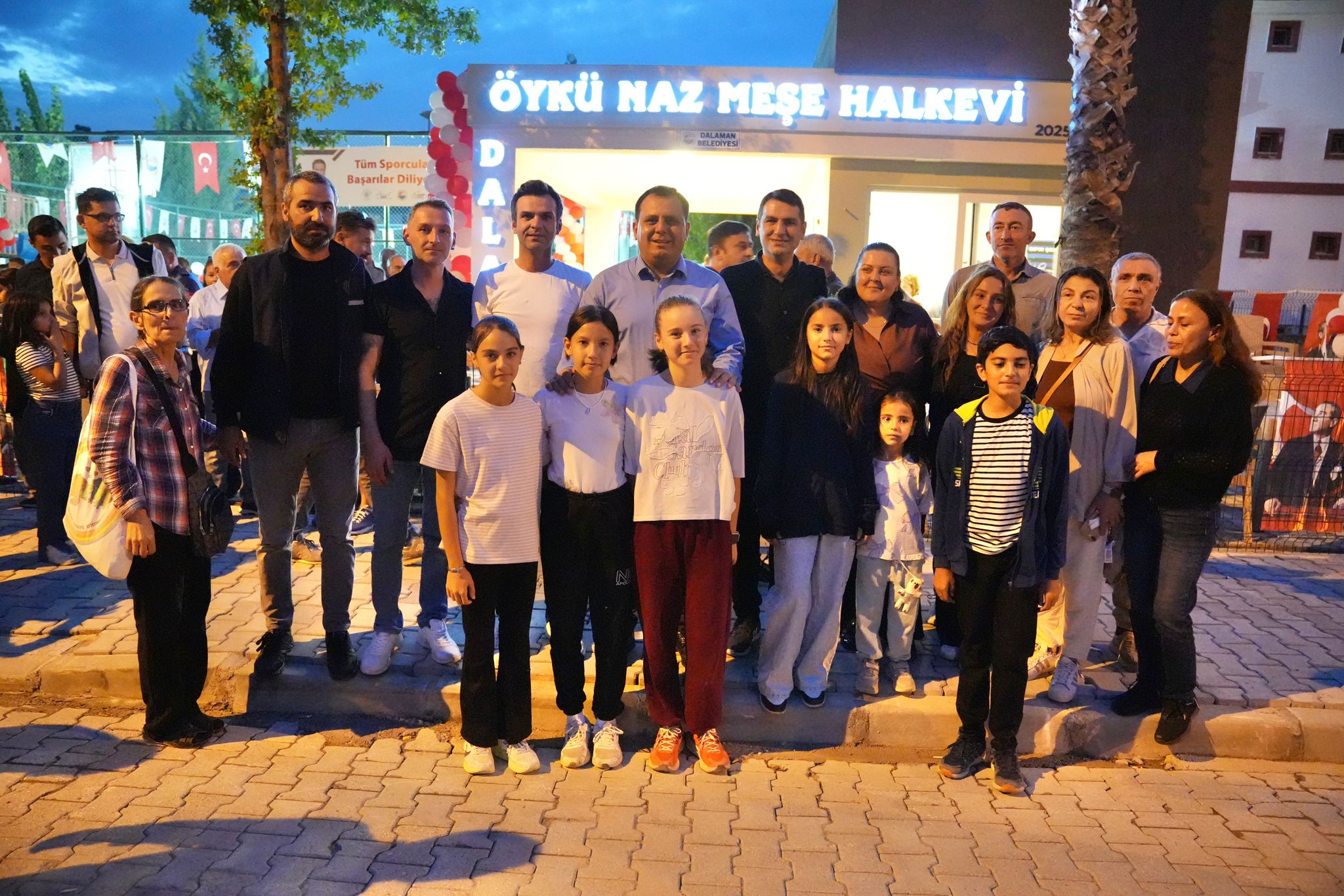 Dalaman’da Öykü Nas Meşe Halkevi Ve Merkez Mahallesi Muhtarlık Binası